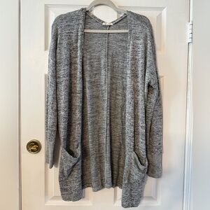 Garage Heather Gray Women's Cardigan